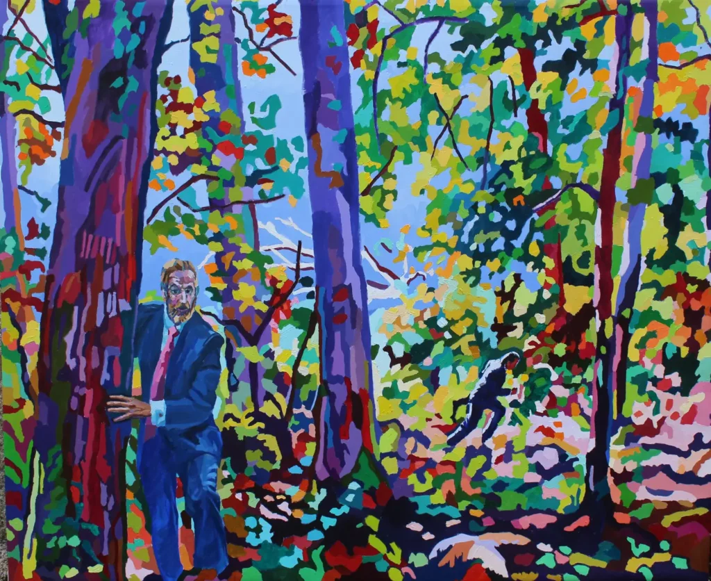 Obra de Víctor López-Rúa en la exposición Contraluz de Marquesa Gallery
