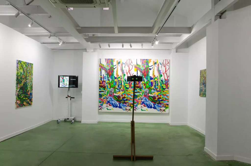 Obra de Víctor López-Rúa exposición en Marquesa Gallery, Contraluz