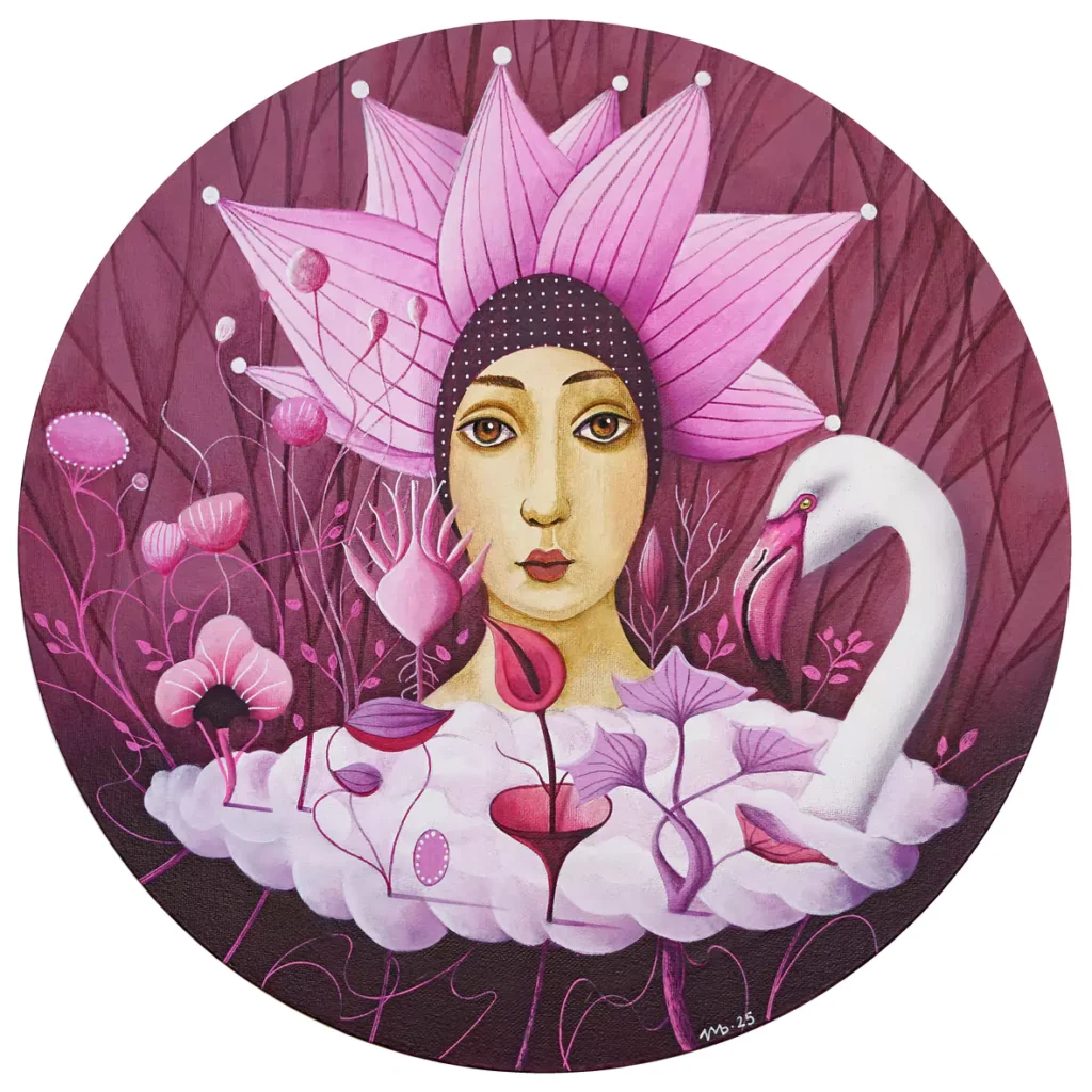 Obra de María Brzozowska, arte surrealista. Melancholia IV