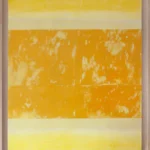 Amarillo - acrílico sobre tabla - 140 x 120 cm. 1970-71