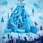 Maria Brzozowska cirquepolis-80x60cm-2025