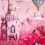 Maria Brzozowska pink-hour-80x60cm-2025