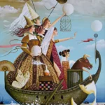 Maria Brzozowska the-sisters-odyssey-80x60cm