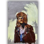 Marcos Temoche Retratos-de-la-diaspora-1-Acrilico-y-collage-sobre-lienzo-35-x-25-cm.-2025