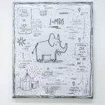 Rubén Martín de Lucas - Jumbo - 180 x 150 cm. Óleo sobre lienzo montado sobre espuma y bastidor de madera 2026