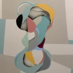 Javier Tercero Serie Inmarcesible #2 Acrílico y aerosol sobre lienzo 146 x 114 cm.