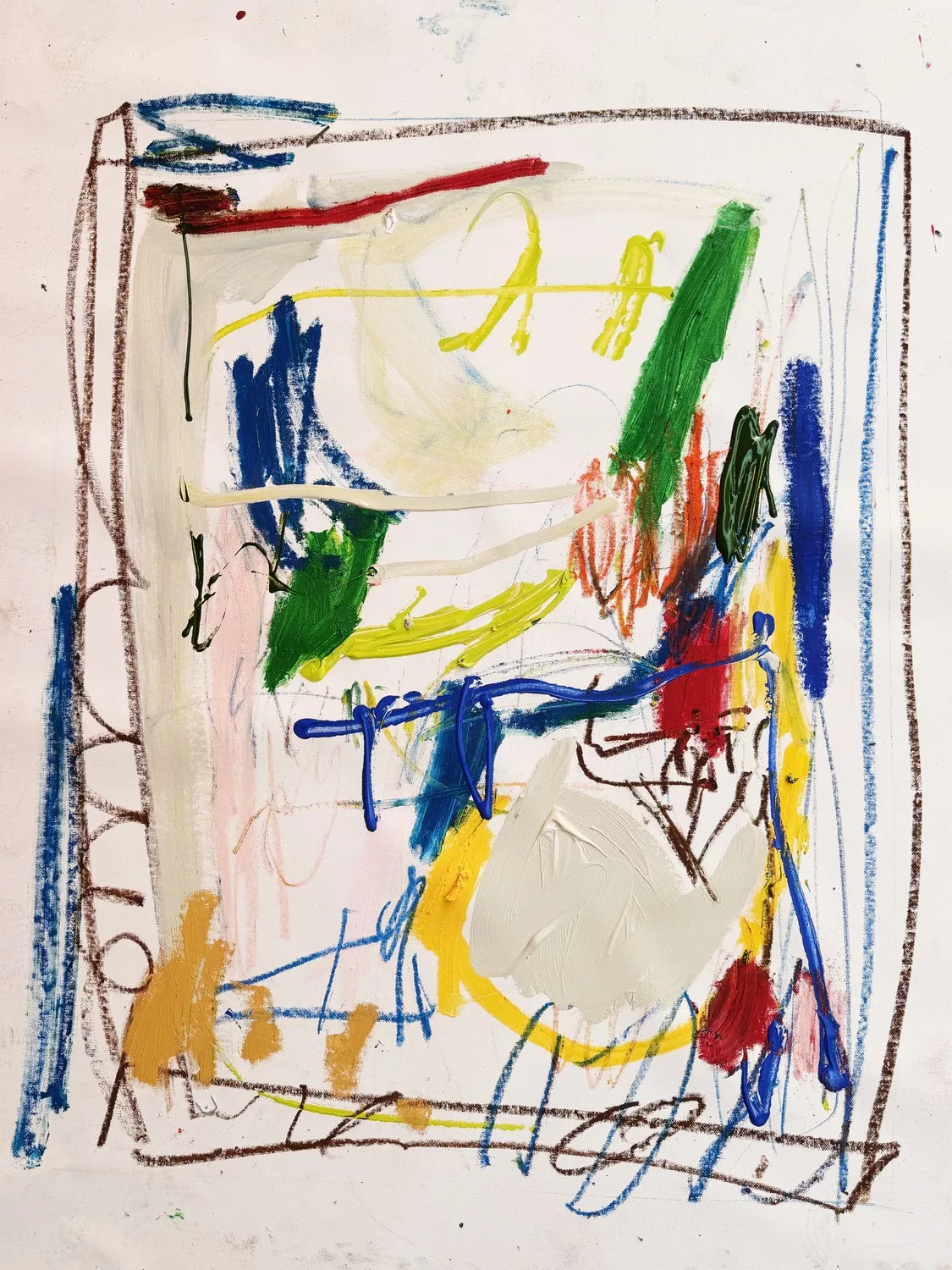Somedays 76 x 61 cm. Técnica mixta sobre lienzo