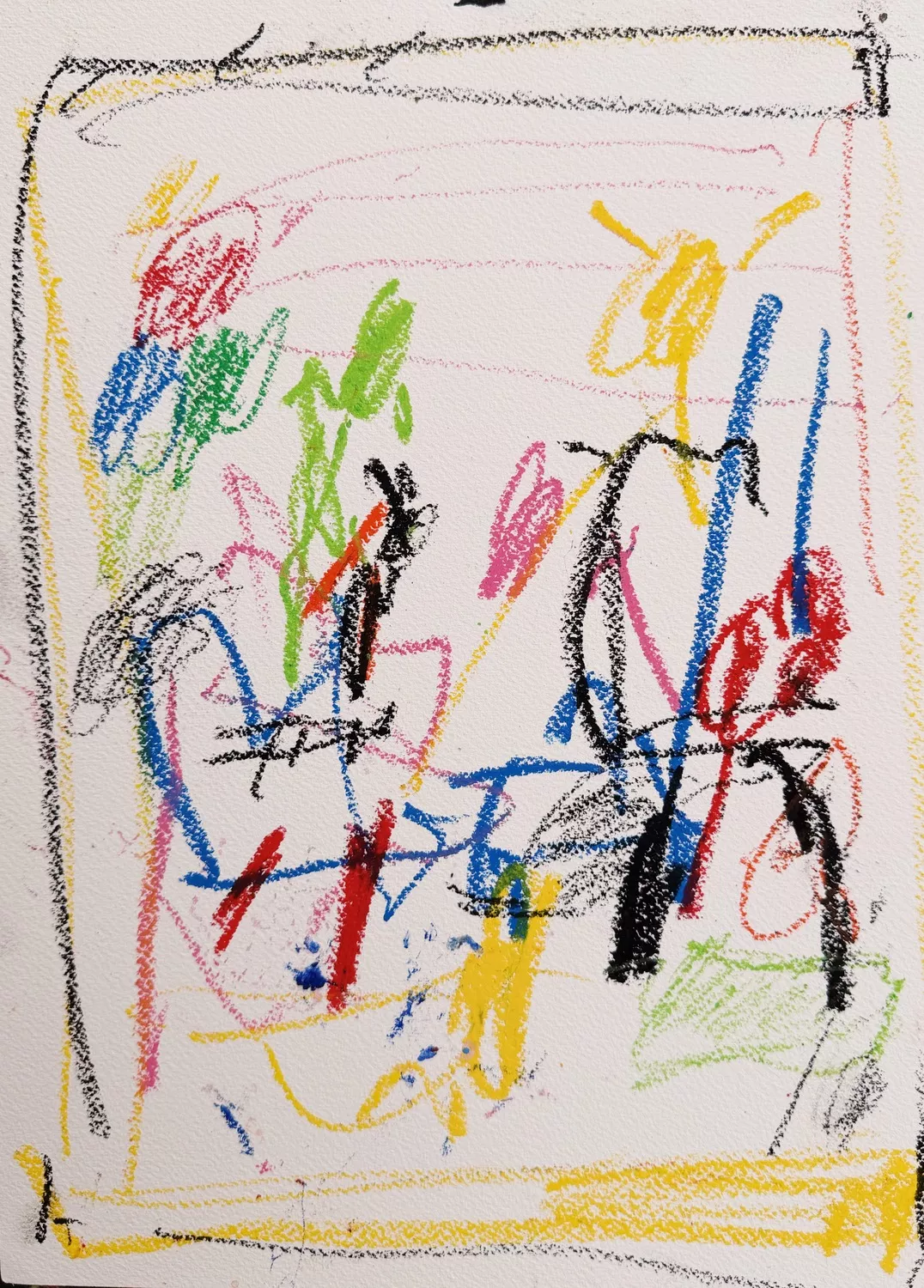 Untitled 11 35.5 x 25.5 cm. Técnica mixta sobre papel