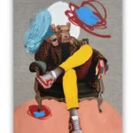 Reflexiones-sobre-el-poder-100-x-70-cm.-mixta-sobre-lienzo-2025.