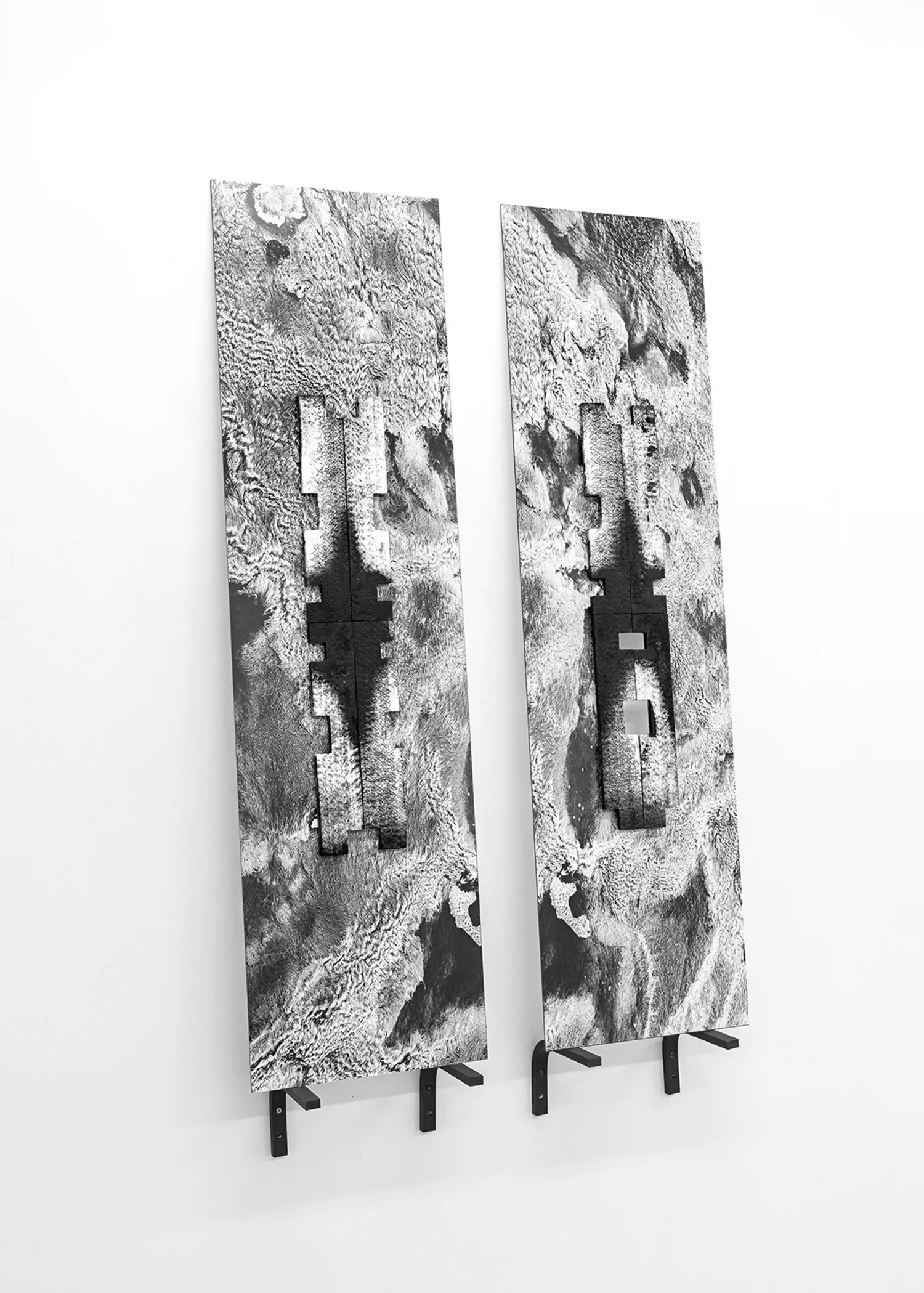 Desaparecer 2, Fotografía, dibond, pigmentos minerales, espumas y tintas, 110 x 60 cm.